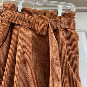 Orange Corduroy Pants